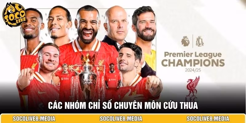 Các nhóm chỉ số chuyên môn cứu thua