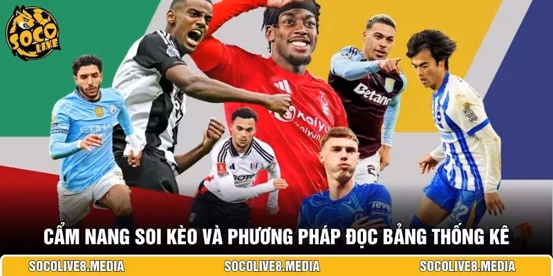 Cẩm nang soi kèo và phương pháp đọc bảng thống kê
