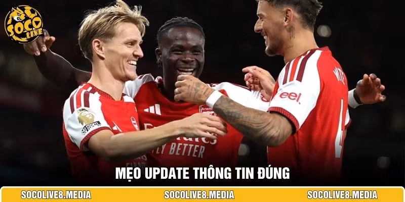 Mẹo update thông tin đúng